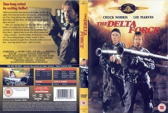 dvd cover The Delta Force (1986) WS R2