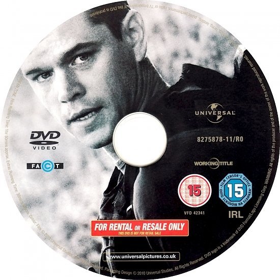 dvd cover Green Zone (2010) R2