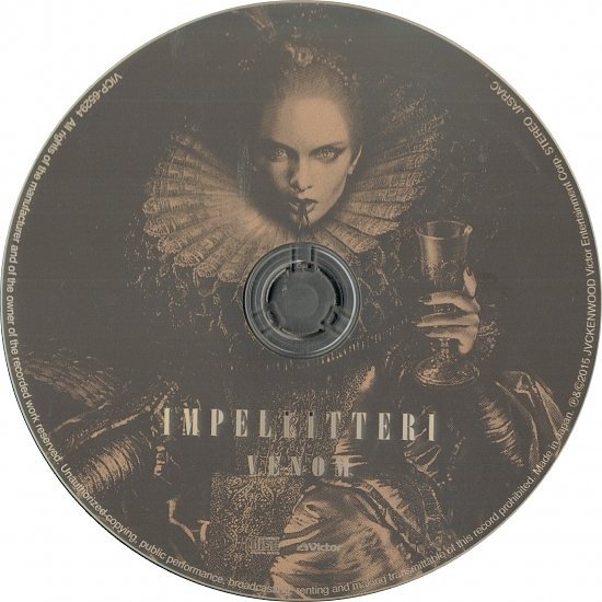 dvd cover Impellitteri - Venom