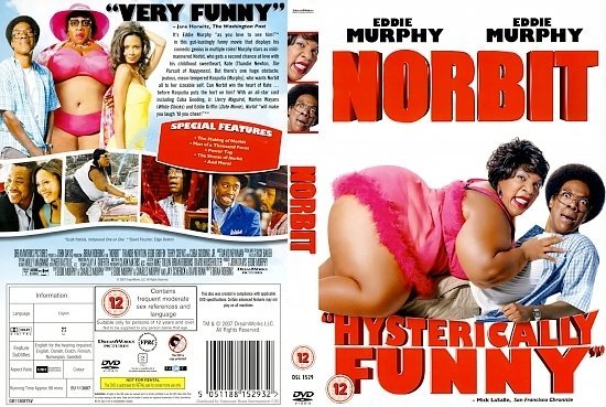 dvd cover Norbit (2007) R2