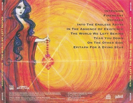 dvd cover Nachtmystium - The World We Left Behind (Russia)