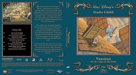 dvd cover Nausicaa