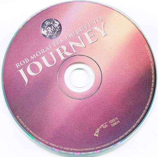 dvd cover Rob Moratti - Tribute To Journey