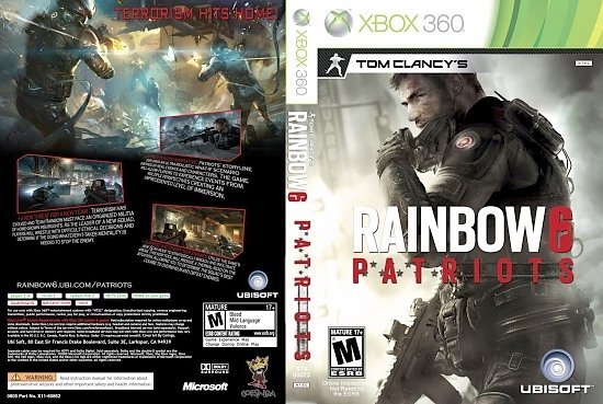 dvd cover Tom Clancys Rainbow 6 Patriots