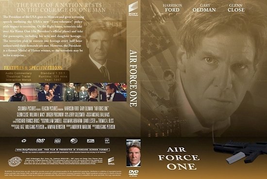 dvd cover Air Force One