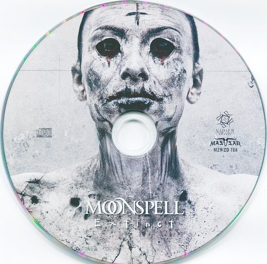 dvd cover Moonspell - Extinct