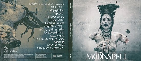 dvd cover Moonspell - Extinct