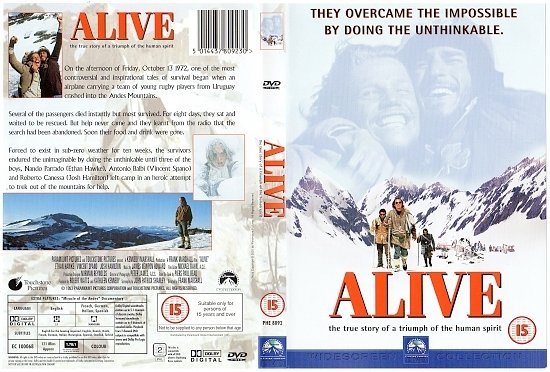 dvd cover Alive (1993) R2