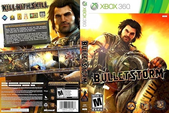dvd cover Bulletstorm
