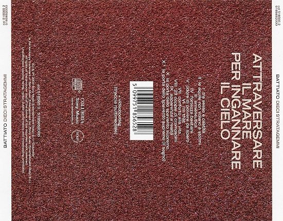 dvd cover Franco Battiato - Dieci Stratagemmi (2004)