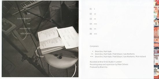 dvd cover Brian Eno & Karl Hyde - High Life