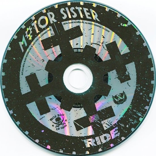 dvd cover Motor Sister - Ride (Russia)
