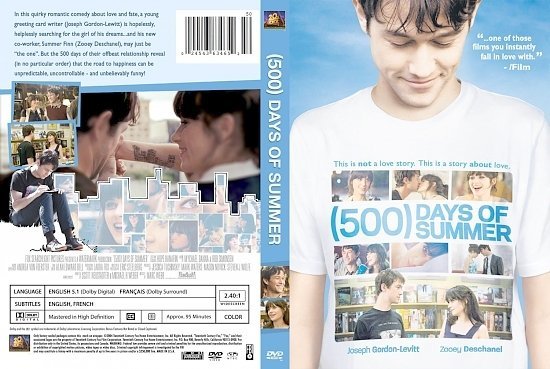 dvd cover 500 Days of Summer