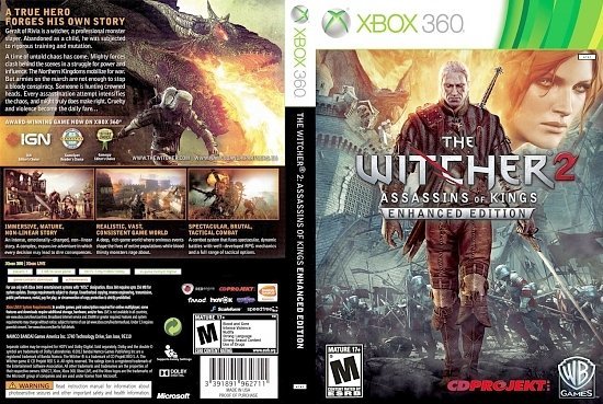 dvd cover The Witcher 2 Assassins of Kings