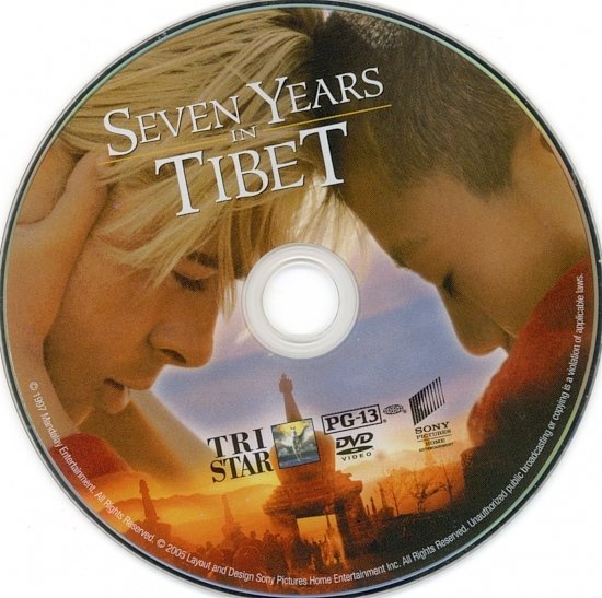 dvd cover Seven Years In Tibet (1997) WS R1