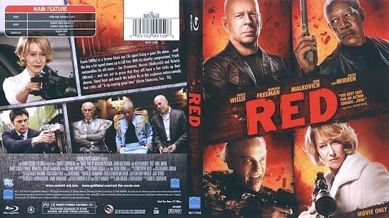 dvd cover Red (2010) Blu-Ray