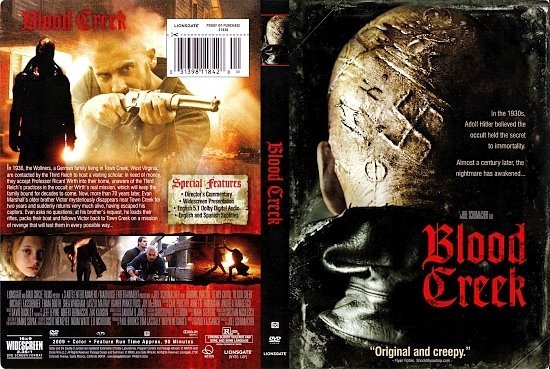 dvd cover Blood Creek (2009) WS R1