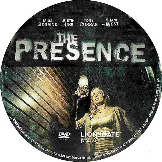 dvd cover The Presence (2010) WS R1