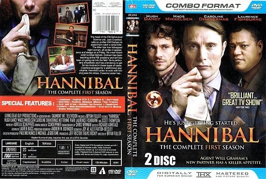 dvd cover Hannibal The Complete First Season WS R1 Custom