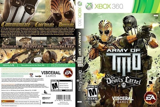 dvd cover Army of Two The Devils Cartel