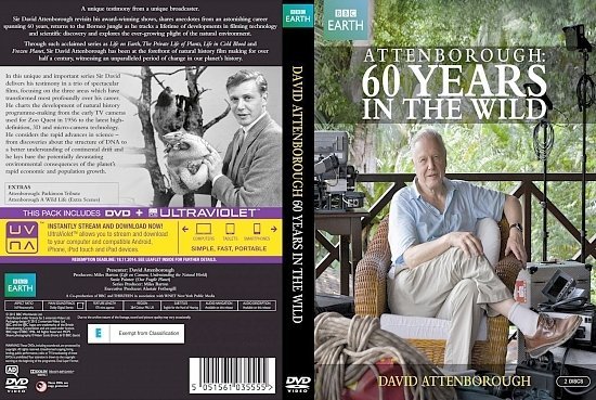 dvd cover David Attenborough 60 Years In The Wild