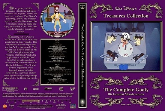 dvd cover The Complete Goofy