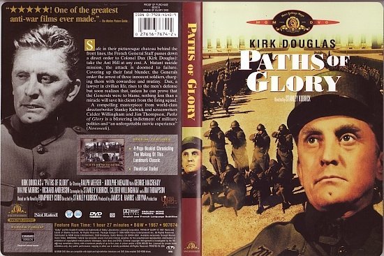 dvd cover Paths Of Glory (1957) R1