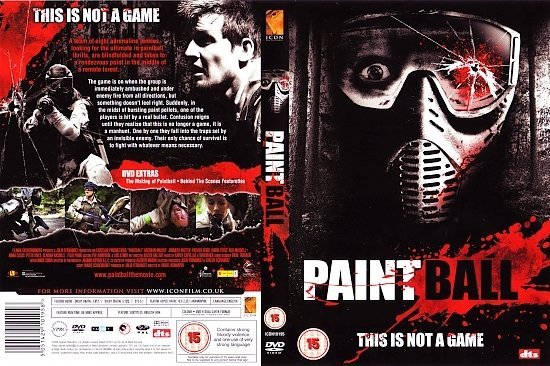 dvd cover Paintball (2009) R2 & R4