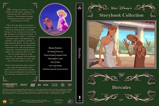 dvd cover Hercules