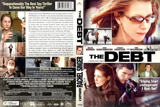 dvd cover The Debt L'Affaire Rachel Singer