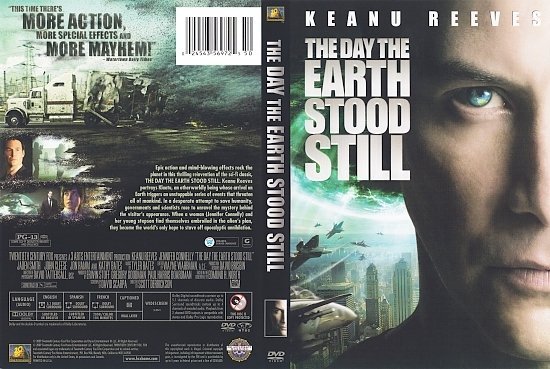 dvd cover The Day the Earth Stood Still (2008) WS R1