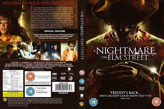 dvd cover A Nightmare On Elm Street (2010) R2