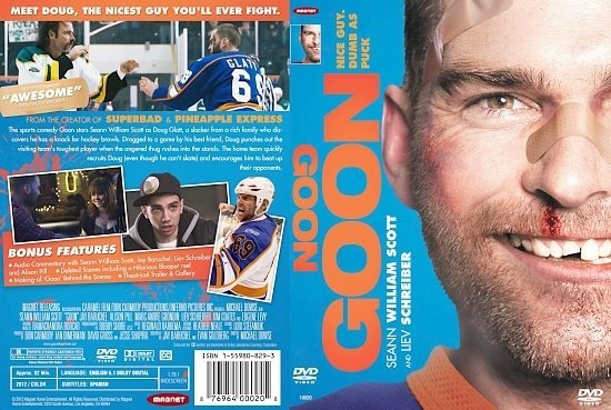 dvd cover Goon