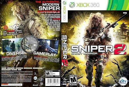 dvd cover Sniper: Ghost Warrior 2