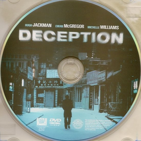 dvd cover Deception (2008) R1