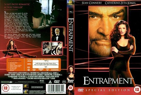 dvd cover Entrapment (1999) R2