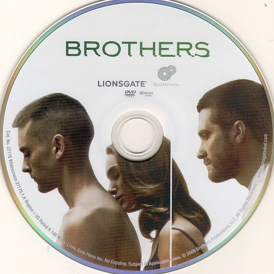 dvd cover Brothers (2009) WS R1