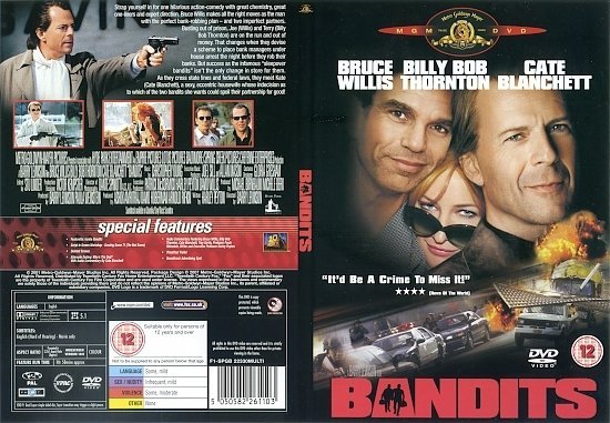 dvd cover Bandits (2001) R2