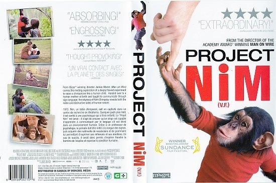 dvd cover Project Nim (2011) WS R1