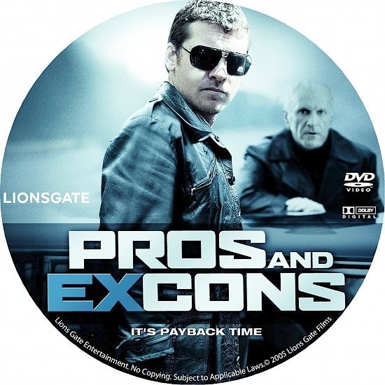 dvd cover Pros And Excons (2011) R1