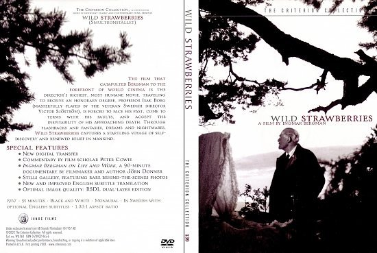 dvd cover Wild Strawberries (1957) R1