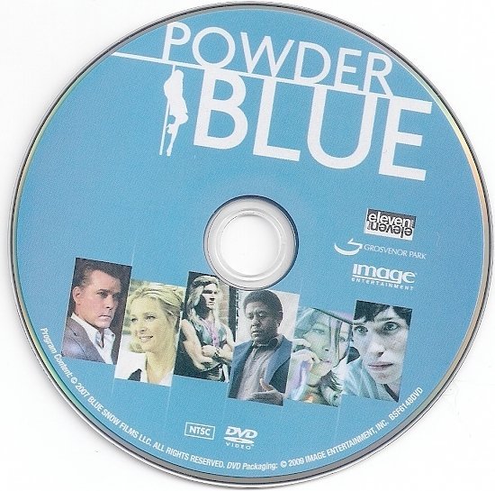 dvd cover Powder Blue (2009) R1