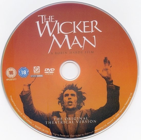 dvd cover The Wicker Man (2006) R2