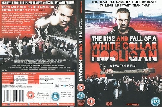 dvd cover The Rise And Fall Of A White Collar Hooligan R2