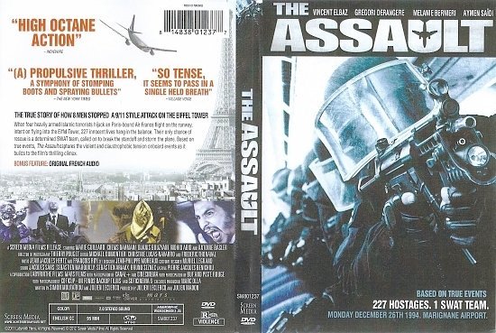 dvd cover The Assault (2010) R1