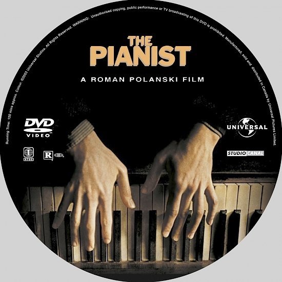 dvd cover The Pianist (2002) WS R1