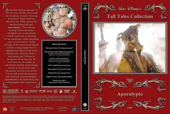 dvd cover Apocalypto