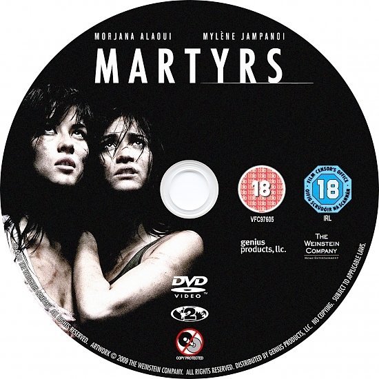 dvd cover Martyrs (2008) R2