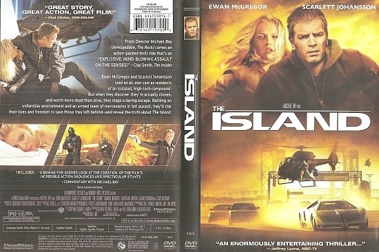 dvd cover The Island (2005) WS R1