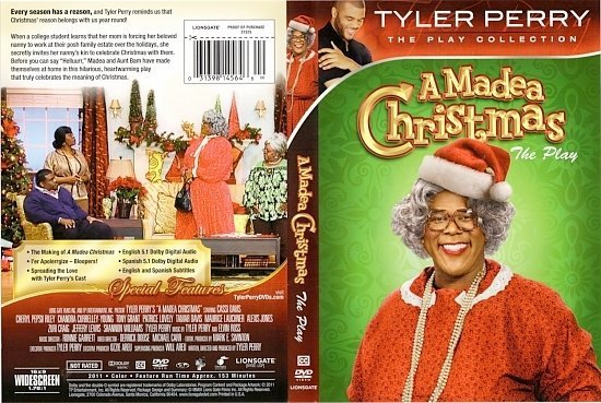 dvd cover MADEAS CHRISTMAS